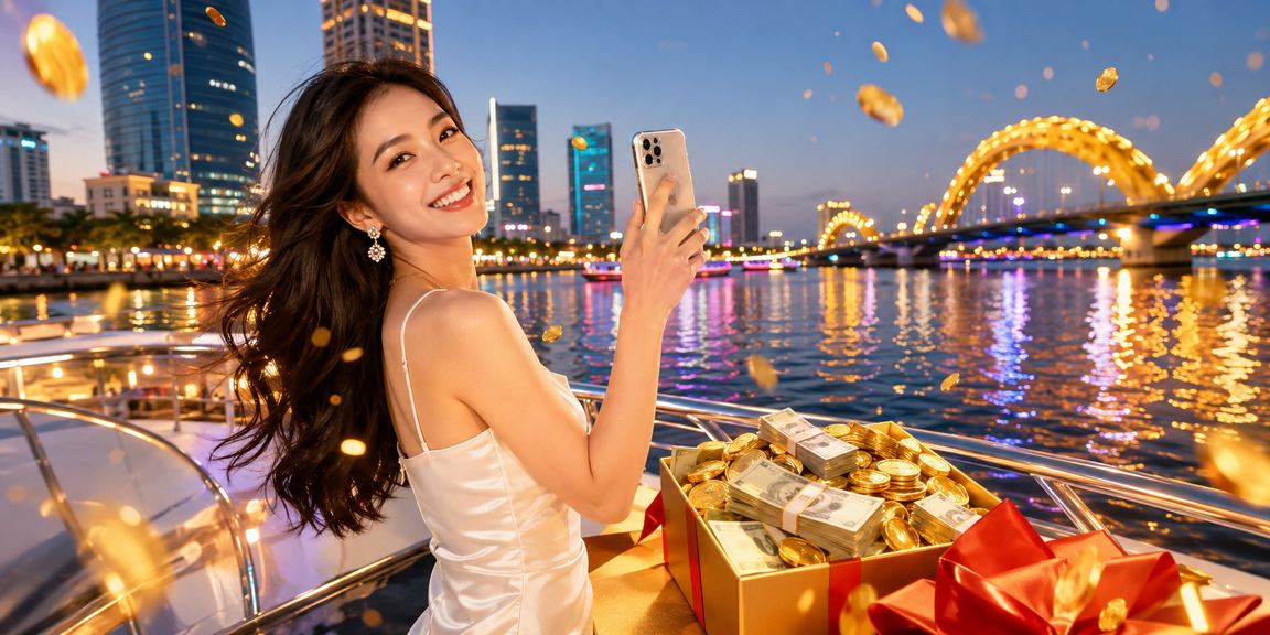 Người dùng am5 xem thể thao và casino trên điện thoại tại lễ hội Đà Nẵng