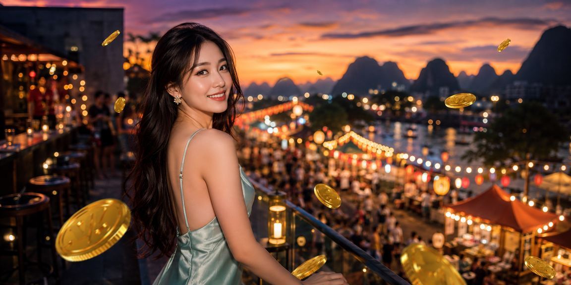 Người chơi casino trực tuyến trong không khí chợ đêm Ninh Bình