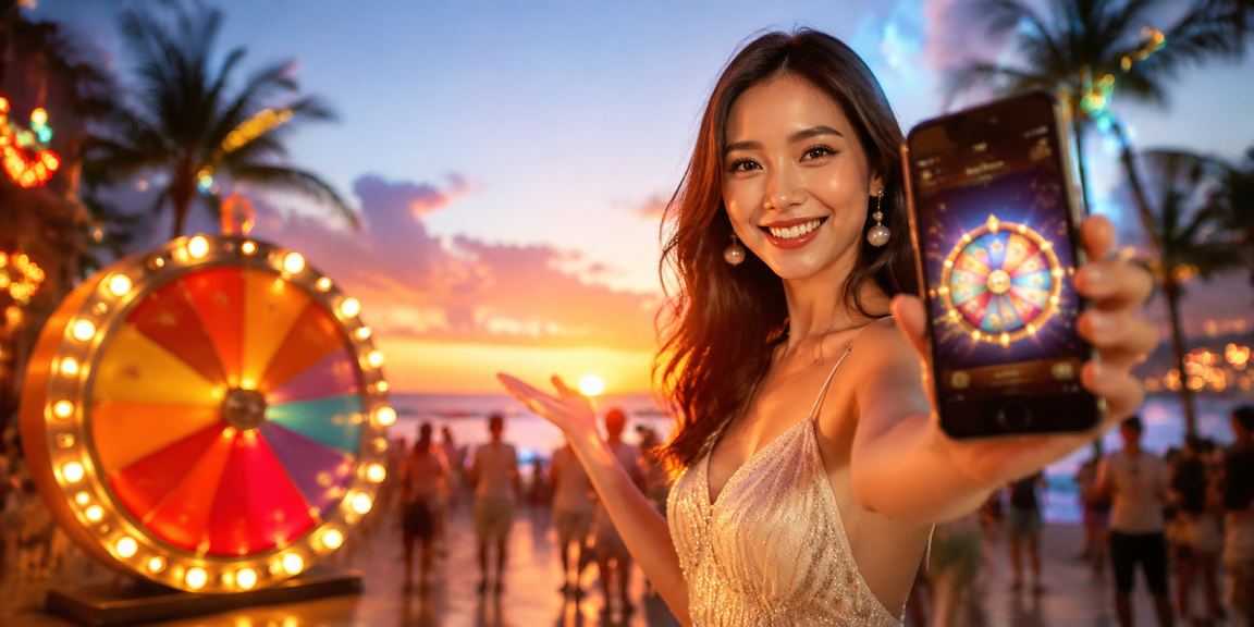 Người dùng am5 tham gia bốc thăm may mắn trên bãi biển Phú Quốc